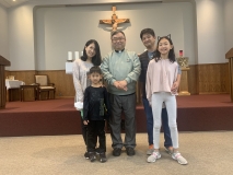 홍성호 고스마, 권민정 소화데레사 방문자