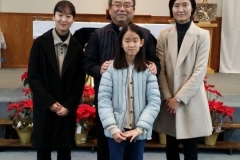 김경혜-율리안나-남가람-로사-남하늘-플로렌시아-가족