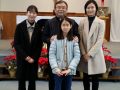 김경혜 율리안나, 남가람 로사, 남하늘 플로렌시아 가족